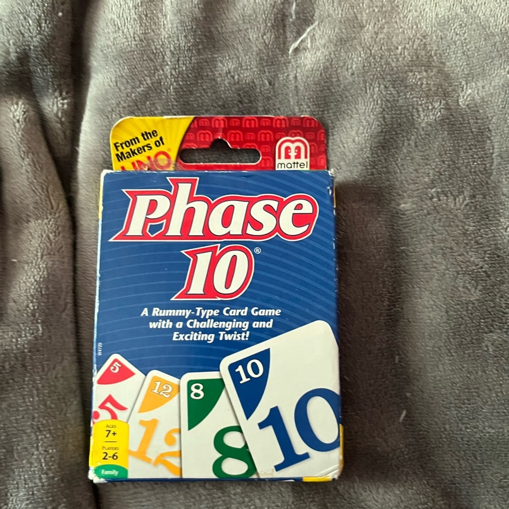 Mattel Phase 10 Card Game